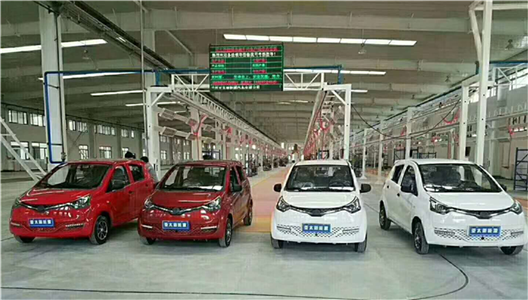 蘭州“拉斯維加斯游戲3499新能源汽車”首批成品車正式下線